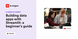 Building data apps with Streamlit: a beginner’s guide