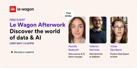 Le Wagon Afterwork: Discover the world of data & AI