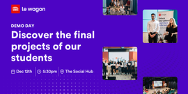 Demo Day | Discover the final projects of our students