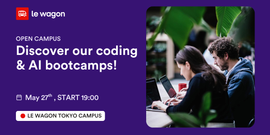 Info Session for Le Wagon coding & data science bootcamps