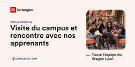 Visite du campus et rencontre avec nos apprenants