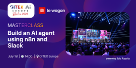 Build an AI agent using n8n and Slack at GITEX AI Berlin 2026