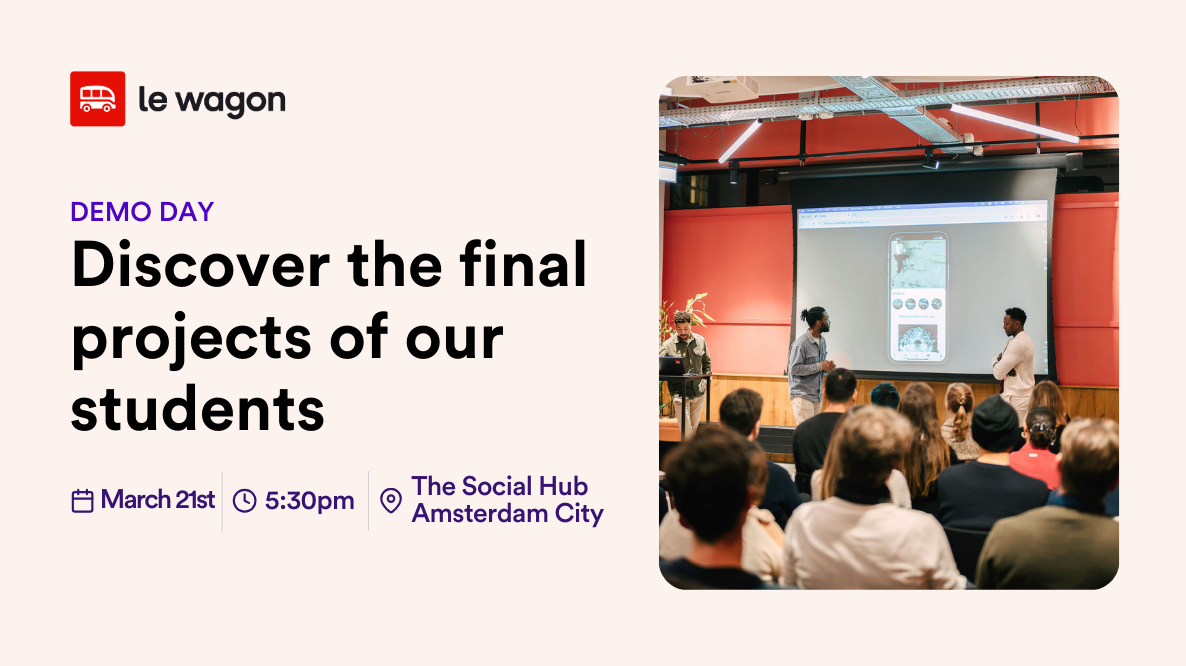 Demo Day: discover the final projects of our students