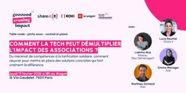 Comment la tech peut démultiplier l'impact des associations ?