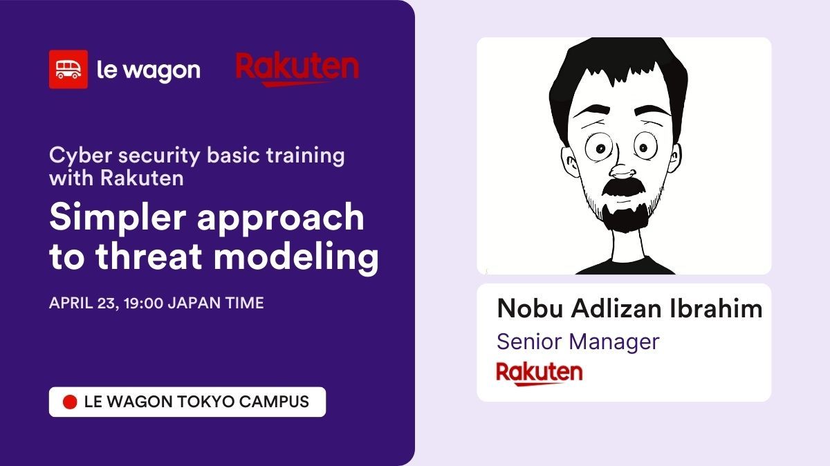 Cyber security basic training with Rakuten: Thread Modeling