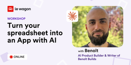 Turn your spreadsheet into an App with AI
