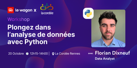 Plongez dans l’analyse de données avec Python.