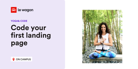 Yoga & Code : Code your first landing page