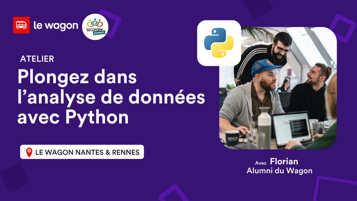 Plongez dans l’analyse de données avec Python.