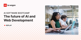 🚀 The future of AI and Web Development: AI Software Bootcamp