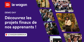 Demo Day : Découvrez les projets finaux de nos apprenants