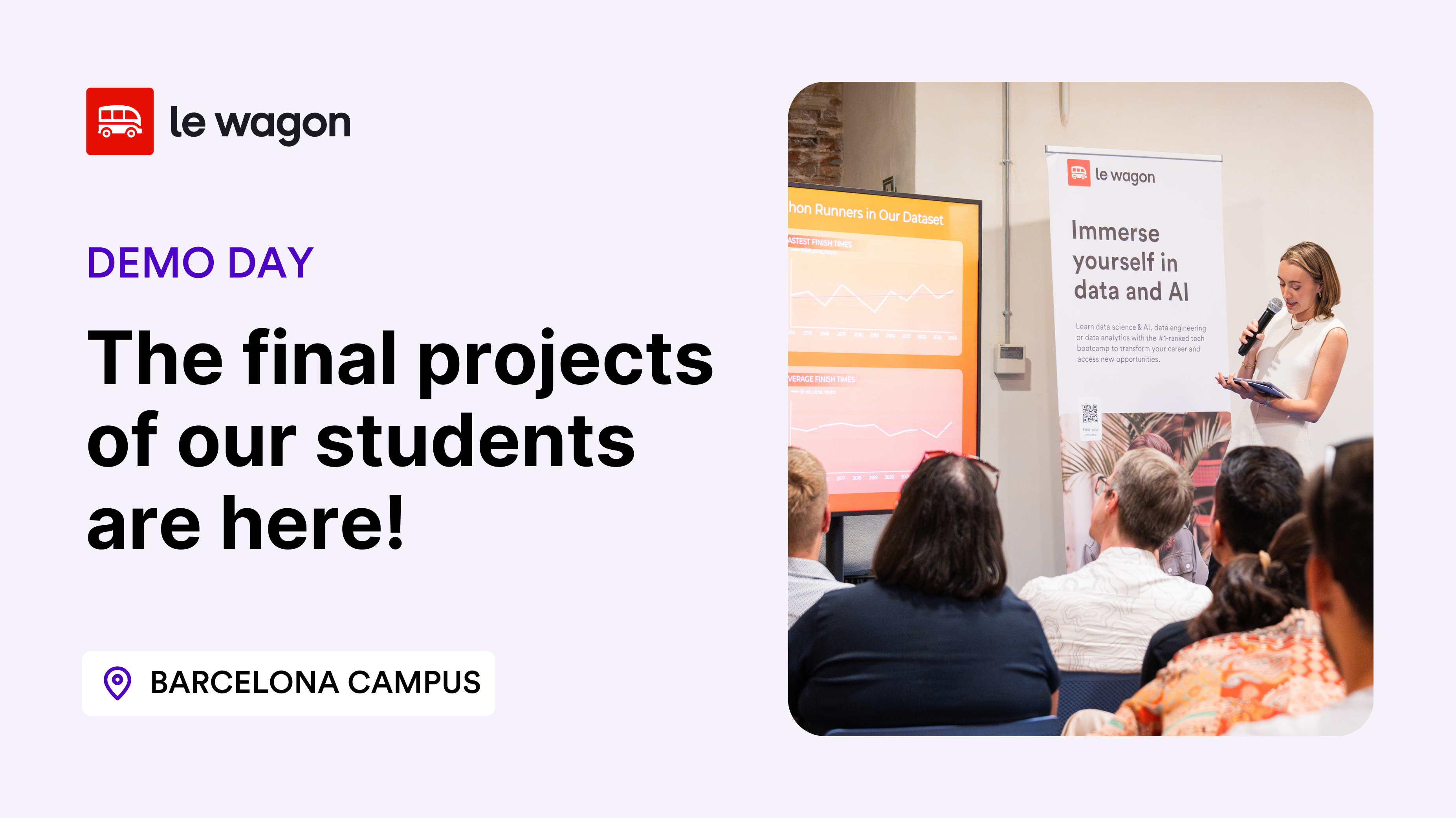 Demo Day: the final projects of our students are here!