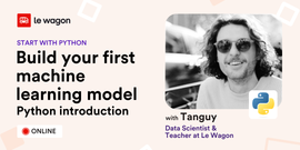 Start with Python: Build your first machine learning model