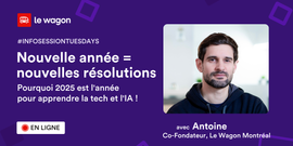 Nouvelle année, nouvelles résolutions : Pourquoi 2025 est l'année pour apprendre la tech et l'IA !