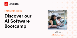 Discover our  AI Software Bootcamp
