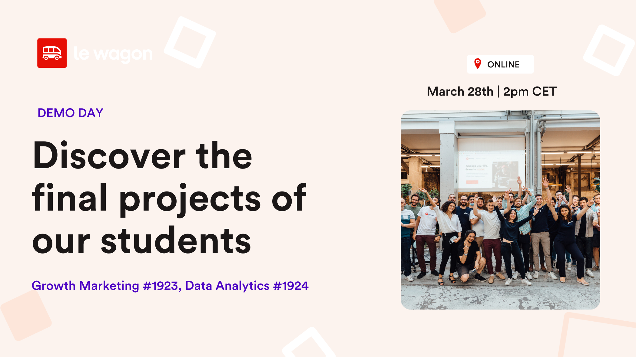Online Demo Day: Discover the projects of our Growth Marketing and Data ...