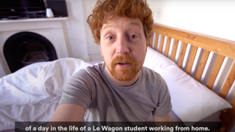Aprende a programar desde casa | Un día en la vida de un estudiante de Le Wagon en línea