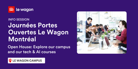 Open House  at Le Wagon Montréal